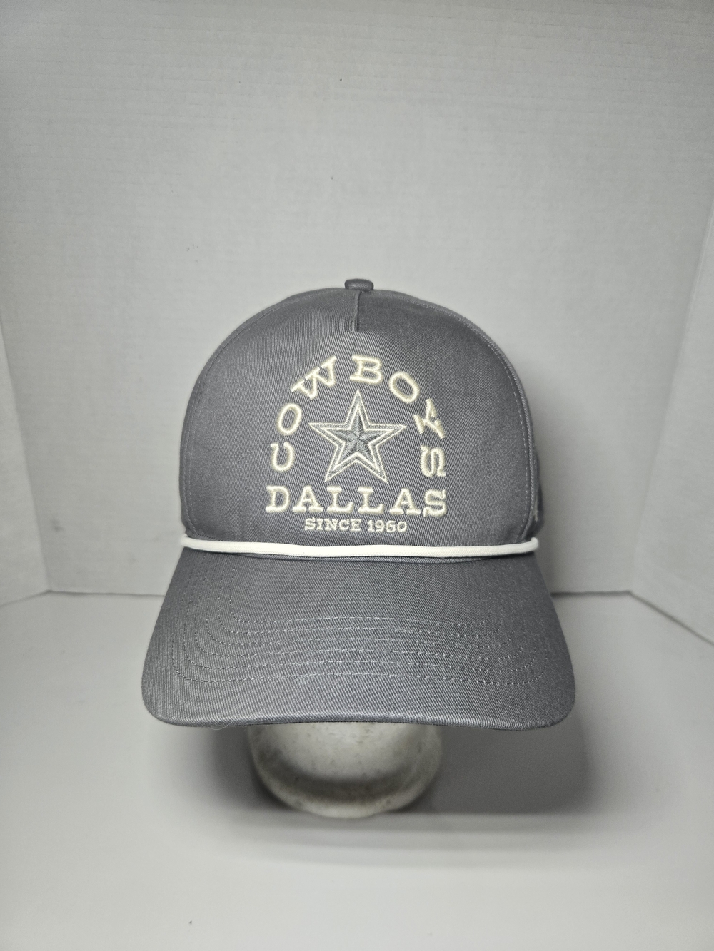 NFL Dallas Cowboys Gray Hat with White Accents